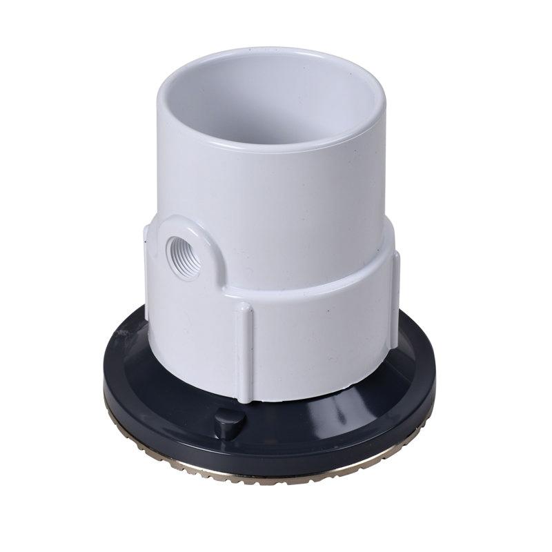 HARVEY™ PVC General Purpose Cleanout With 6 inch Nickel Top Cover, 3 inch Or 4 inch
