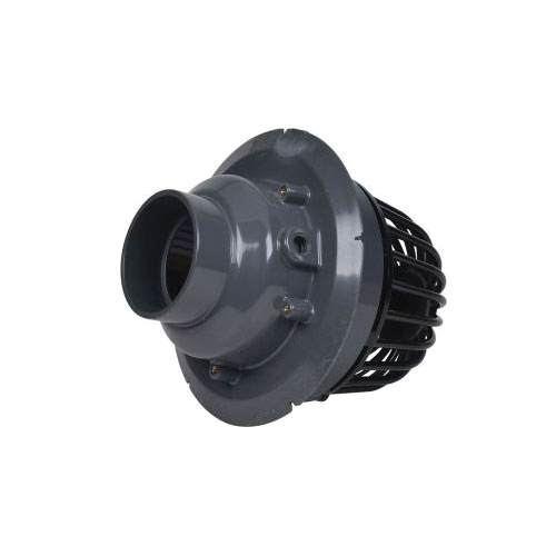 Oatey® 78000 Series PVC Roof Drain with ABS Dome and Dam Collar, 4 inch, Black