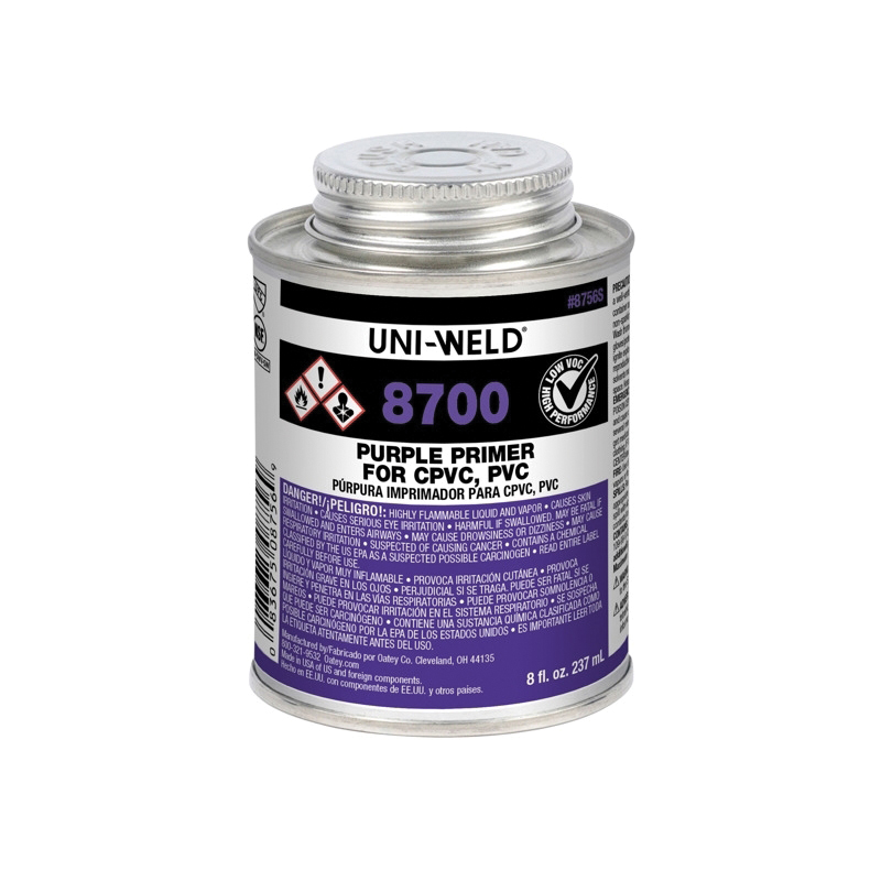 Oatey® 8700 Series 8756S Primer, 8 oz, Liquid, Purple, Solvent