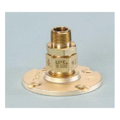 TracPipe® AutoFlare® FGP-BFF-500 Flange Fitting, MNPT x MNPT, Brass