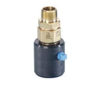 TracPipe® PS-II FGP-UGF-750 Adapter, Brass, 3/4 in, MNPT, 25 psi, -20 to 200 deg F, 4-1/8 in Dia k_delete