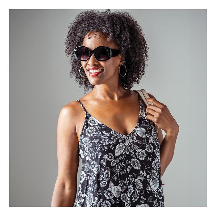 OPTSG Series Sunglasses, Square Frame, Dark Green Frame,