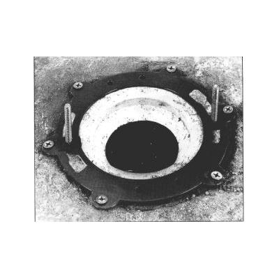 Pasco 21013 Quick Ring, Metal, Applicable Material: Concrete, Wood, Toilet Flange