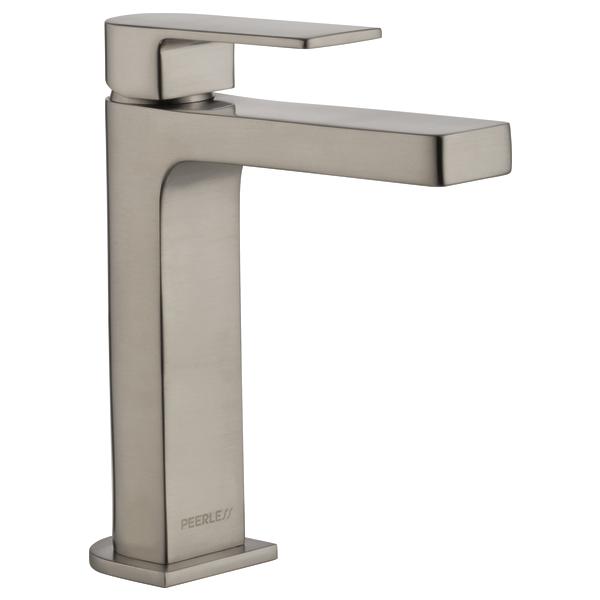 PEERLESS® Xander® P1519LF-BN-HA Bathroom Faucet, 1-Handle, Deck, Single-Handle, Push Pop-Up, Brushed Nickel