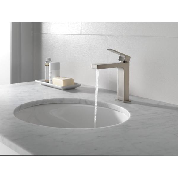 PEERLESS® Xander® P1519LF-BN-HA Bathroom Faucet, 1-Handle, Deck, Single-Handle, Push Pop-Up, Brushed Nickel thumbnail 2