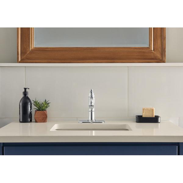 PEERLESS® Westchester® P1523LF Bathroom Faucet, 1-Handle, Deck, Single-Handle, Push Pop-Up, Chrome