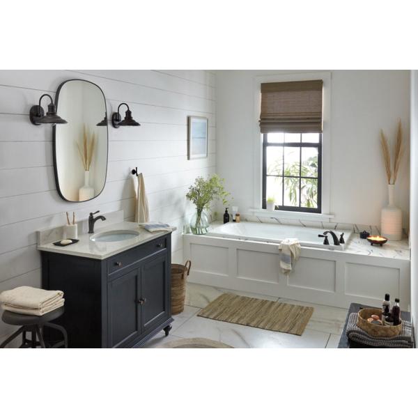 PEERLESS® Elmhurst® P1565LF-OB Bathroom Faucet, 1-Handle, Deck, Single-Handle, Push Pop-Up, Oil-Rubbed Bronze