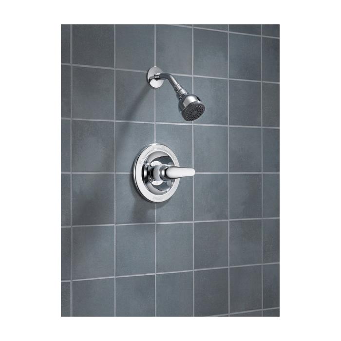 PEERLESS® P188710 Shower Trim Kit, 1/2-14, Metal, Chrome, 1-Handle-Handle, 1.75 gpm