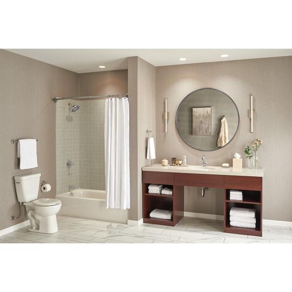Lavatory Faucet, Apex, 1.2 gpm, 5-3/16 in H Spout, 1 Handle, 1 Faucet Hole thumbnail 2