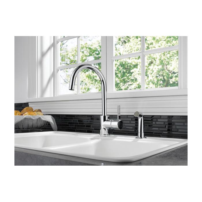 PEERLESS® Precept® P199152LF Kitchen Faucet, Deck, Pull-Down, Chrome