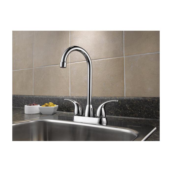 PEERLESS® Tunbridge® P288LF Bar Prep Faucet, Deck, Chrome thumbnail 3
