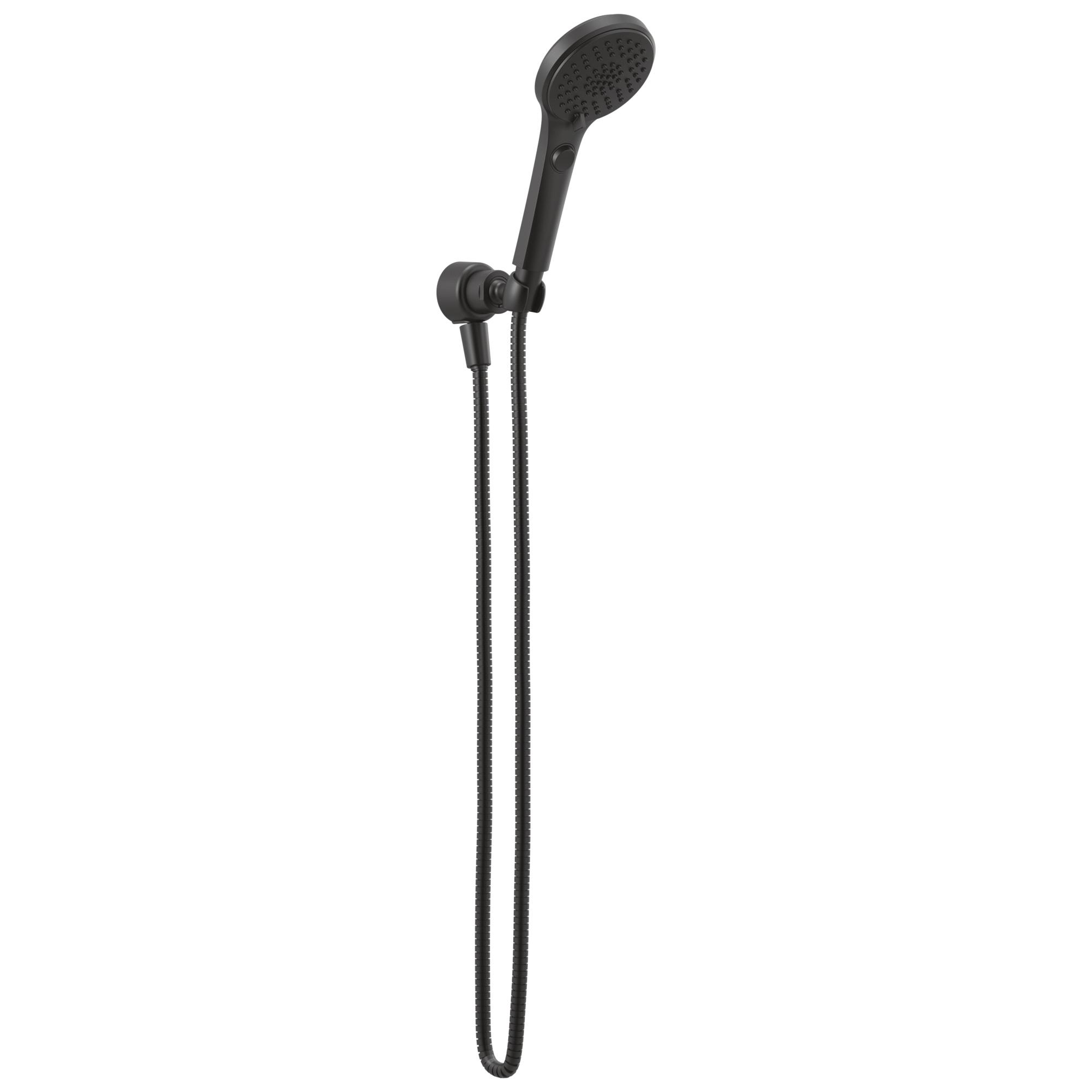PEERLESS® Xander® P60219-BL Hand Shower, Full, Soft Spray, 1.5 gpm, 72 in L Hose, Matte Black