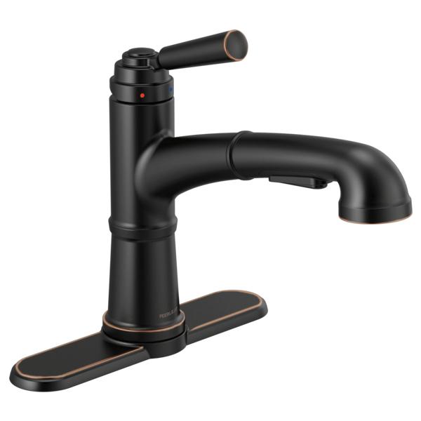 PEERLESS® Westchester® P6923LF-OB Kitchen Faucet, Deck, Oil-Rubbed Bronze thumbnail 2