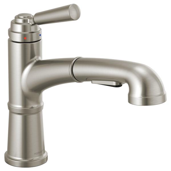 PEERLESS® Westchester® P6923LF-SS Kitchen Faucet, Deck, Stainless thumbnail 2
