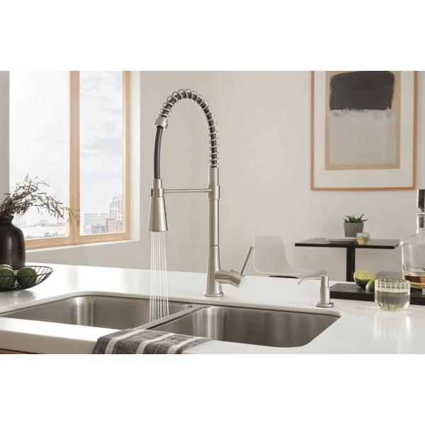 PEERLESS® Precept® P7948LF-SS Kitchen Faucet, Deck, Stainless thumbnail 3