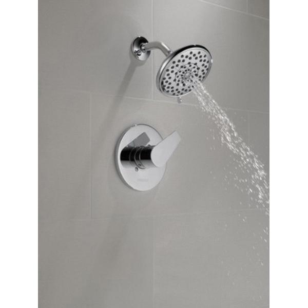 PEERLESS® Xander Single Handle Pressure Balanced MultiChoice Shower Trim Only, Matte Black thumbnail 3
