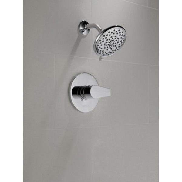PEERLESS® Xander Single Handle Pressure Balanced MultiChoice Shower Trim Only, Matte Black thumbnail 2