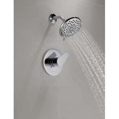 PEERLESS® Xander Single Handle Pressure Balanced MultiChoice Shower Trim Only, Matte Black thumbnail 4
