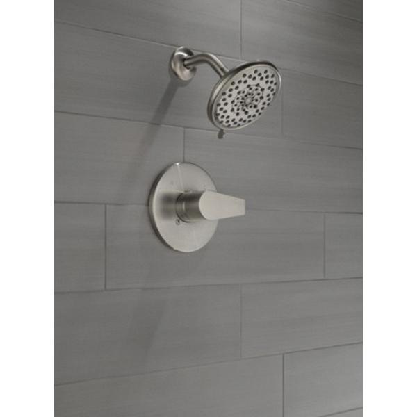 PEERLESS® Xander Single Handle Pressure Balanced MultiChoice Shower Trim Only, Brushed Nickel