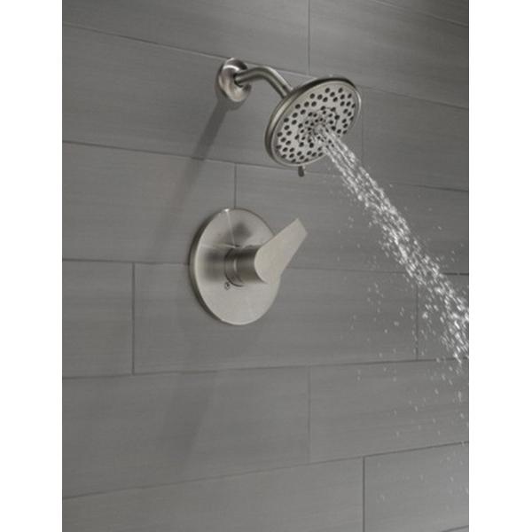 PEERLESS® Xander Single Handle Pressure Balanced MultiChoice Shower Trim Only, Brushed Nickel thumbnail 2