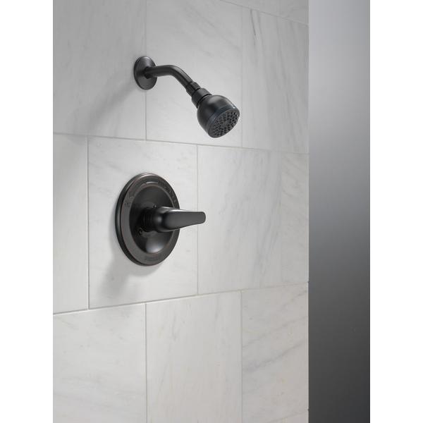 1-Function Shower Only Trim, 2 gpm, 1 Lever Handles, Oil Rubbed Bronze thumbnail 2