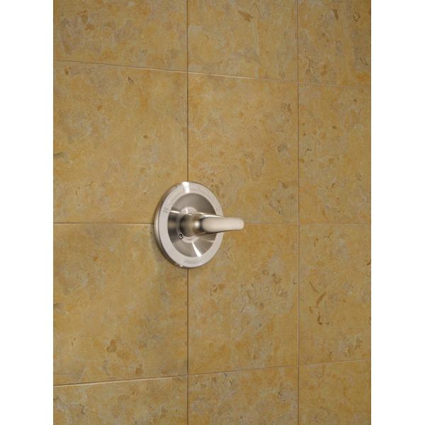 1-Function Tub and Shower Trim, 1.5 gpm, Pressure Balanced, 1 Handle, Brushed Nickel thumbnail 3