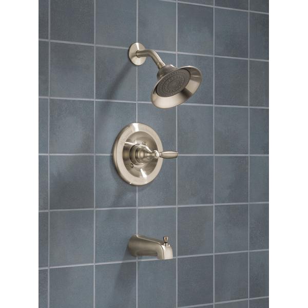 PEERLESS® Claymore® PTT188790-BN Tub and Shower Trim Kit, Metal, Brushed Nickel, 1-Handle -Handle, 1.75 gpm thumbnail 3