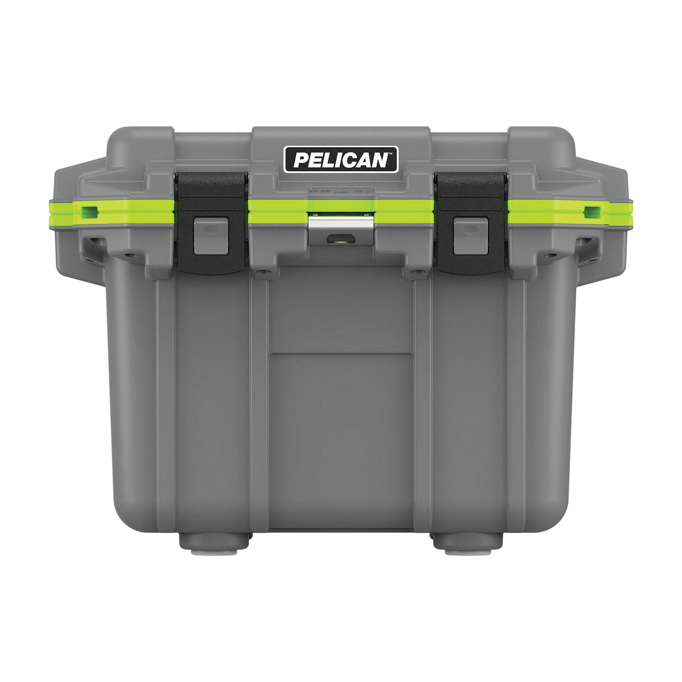 PELICAN™ 30Q-1-DRGRYGRN Elite Cooler, 32.95 qt Volume, 23 Can, 2.1 in Thick Insulation, Press/Pull Latch Closure
