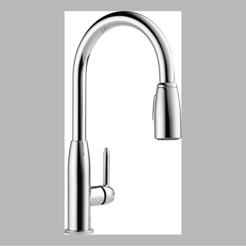 PEERLESS® Tunbridge® Core P188103LF Kitchen Faucet, Touch, Deck, Pull-Down, Chrome