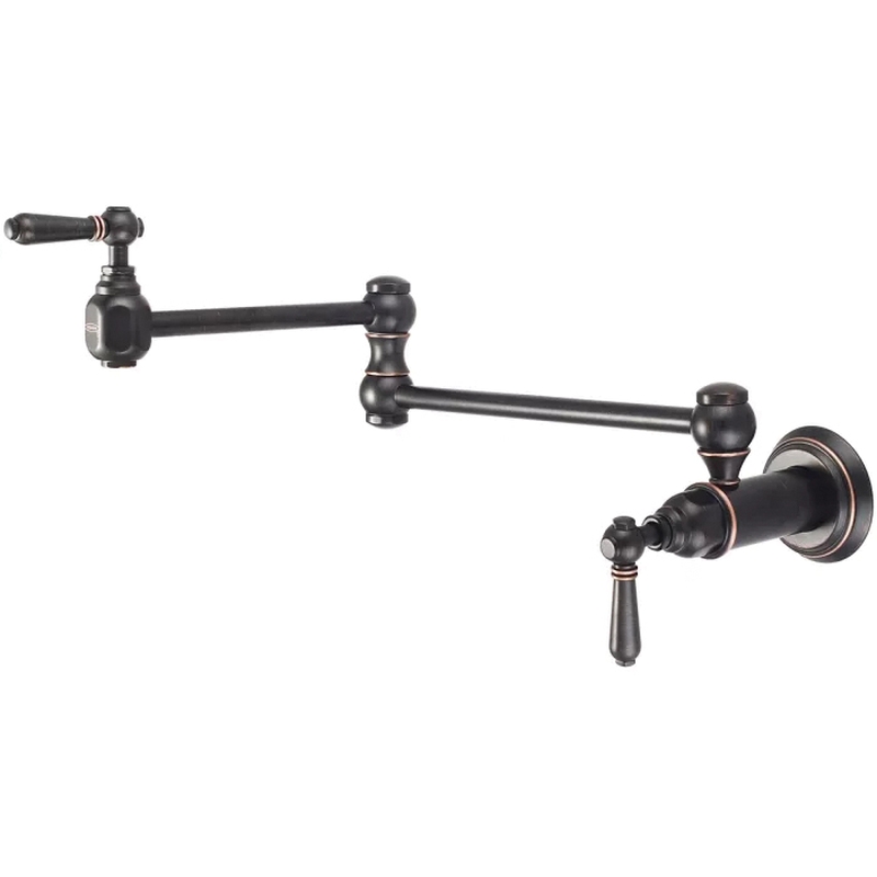 Americana Wall Mount Pot Filler, Oil Rubbed Bronze