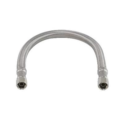 PLUMBSHOP® PLS0-72IM F Ice Maker Connector, 1/4 x 1/4 in, Compression x Compression, 72 in L, Stainless Steel, Chrome thumbnail 2