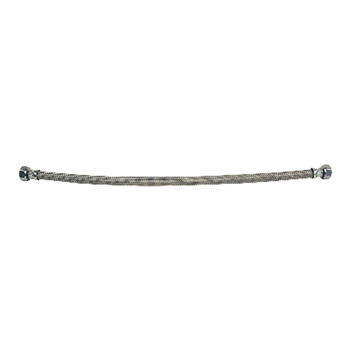 BrassCraft® Speed Plumb® S8 Flexible Braided Faucet Connector, 1/2 inch FIP x 1/2 inch FIP, 16 inch Length