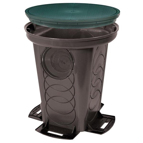 POLYLOK™ 301712CG 12 inch Plastic Distribution Box with Grate thumbnail 3
