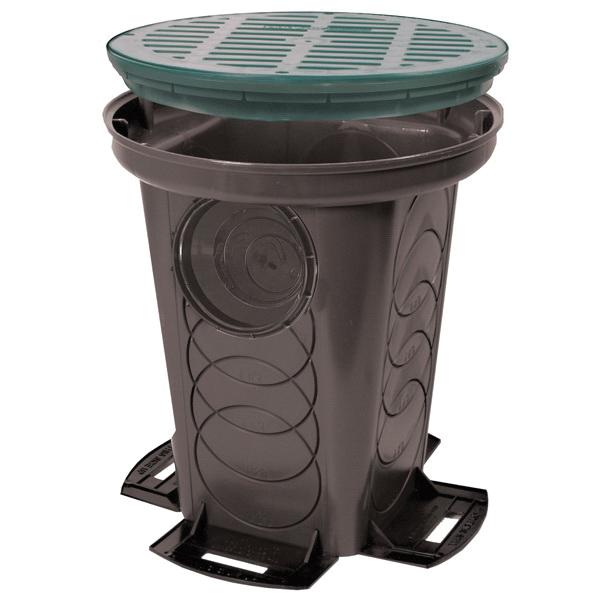 POLYLOK™ 301712CG 12 inch Plastic Distribution Box with Grate thumbnail 2