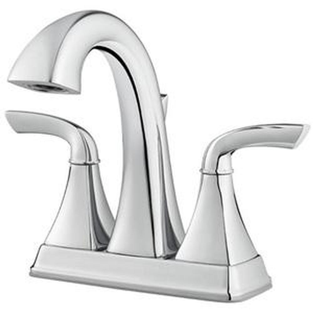 2-Handle 4 inch Center 1.2 gpm Centerset Lavatory Faucet, Polished Chrome