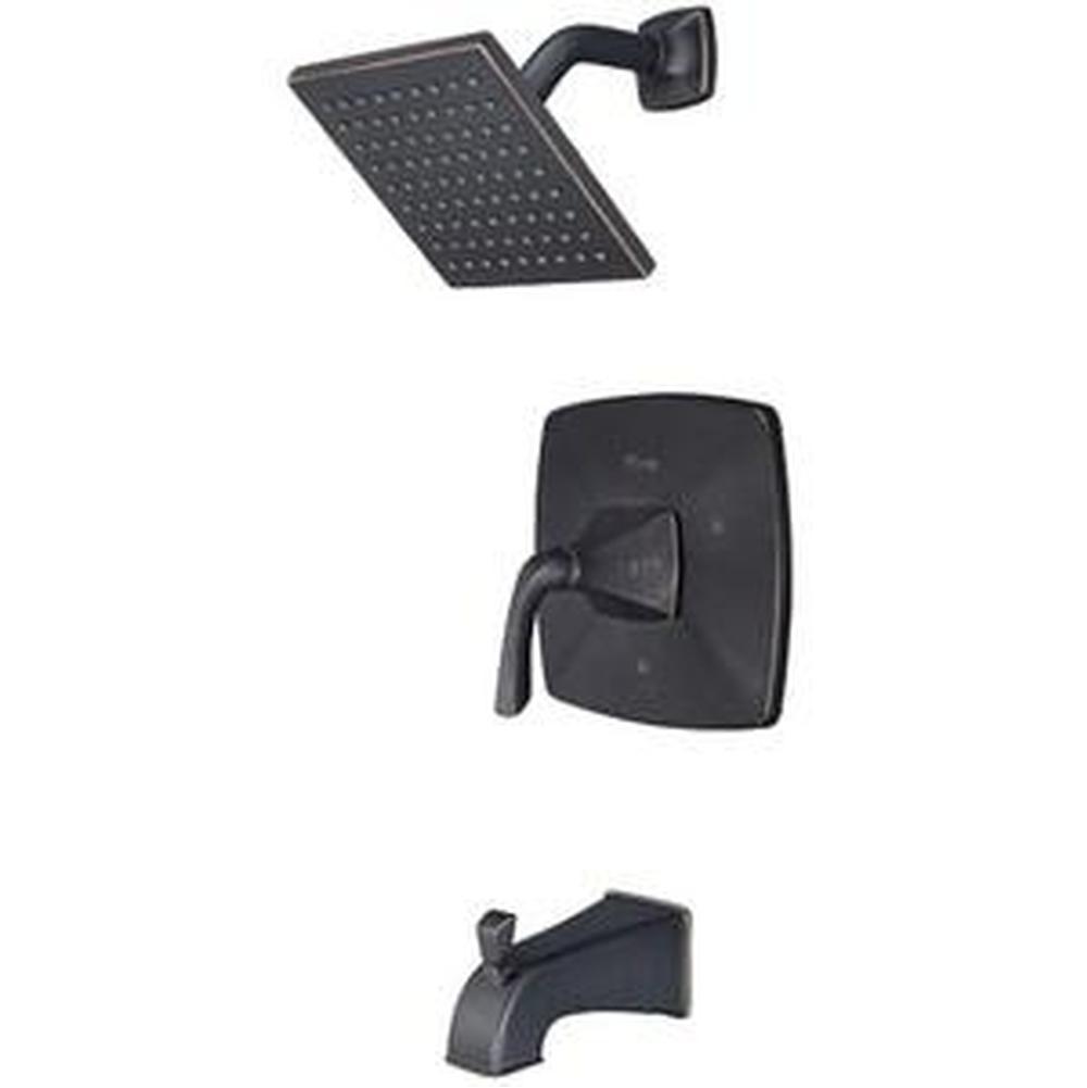 PfISTER® Bronson 1-Handle Tub and Shower Trim Kit, Tuscan Bronze