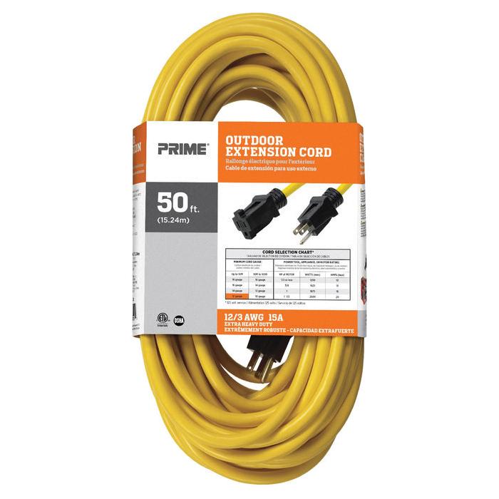 PRIME® EC500830 EXT. CORD 50'