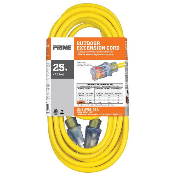 PRIME® EC511825 EXT. CORD 25'