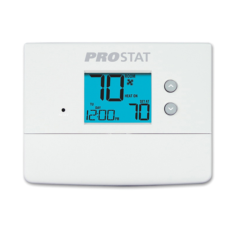 PROSTAT™ PRS4110 Universal Programmable Thermostat, 24 VAC, 3 A, 1 Heat/1 Cool Stage