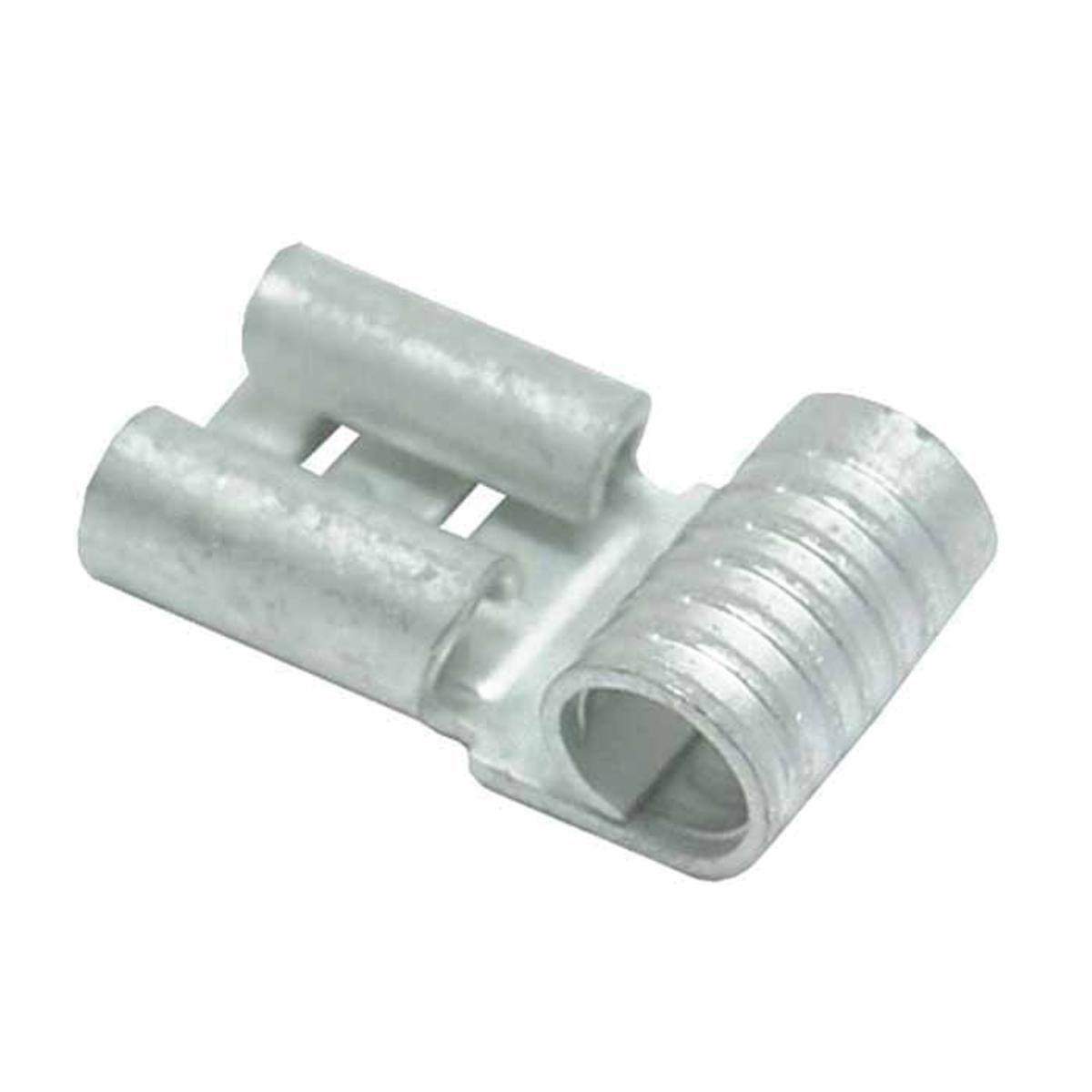 Protech 455089 Female Uninsulated Quick Connect Flag Compressor Terminals, 12-10 AWG, 1/4 inch