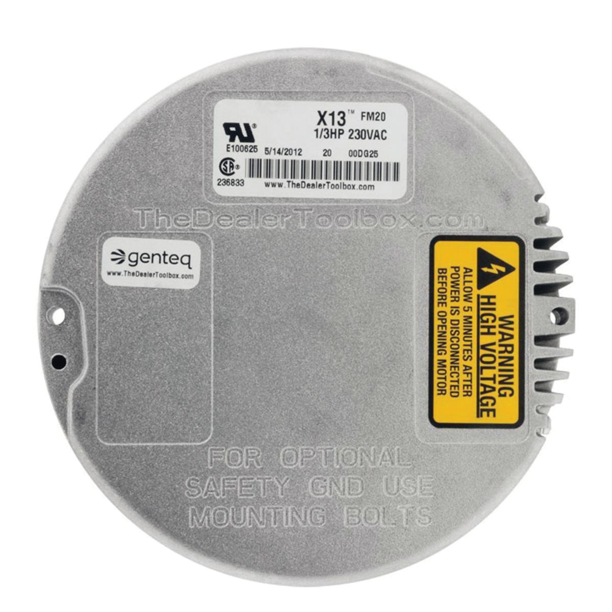 Genteq X-13 ECM Blank Control Module, 1/3 HP