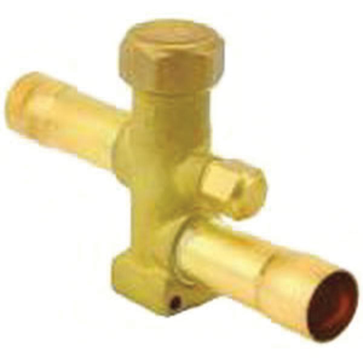 Parker 61-21368-16 Suction Service Valve, Sweat x Sweat, 7/8 inch x 7/8 inch