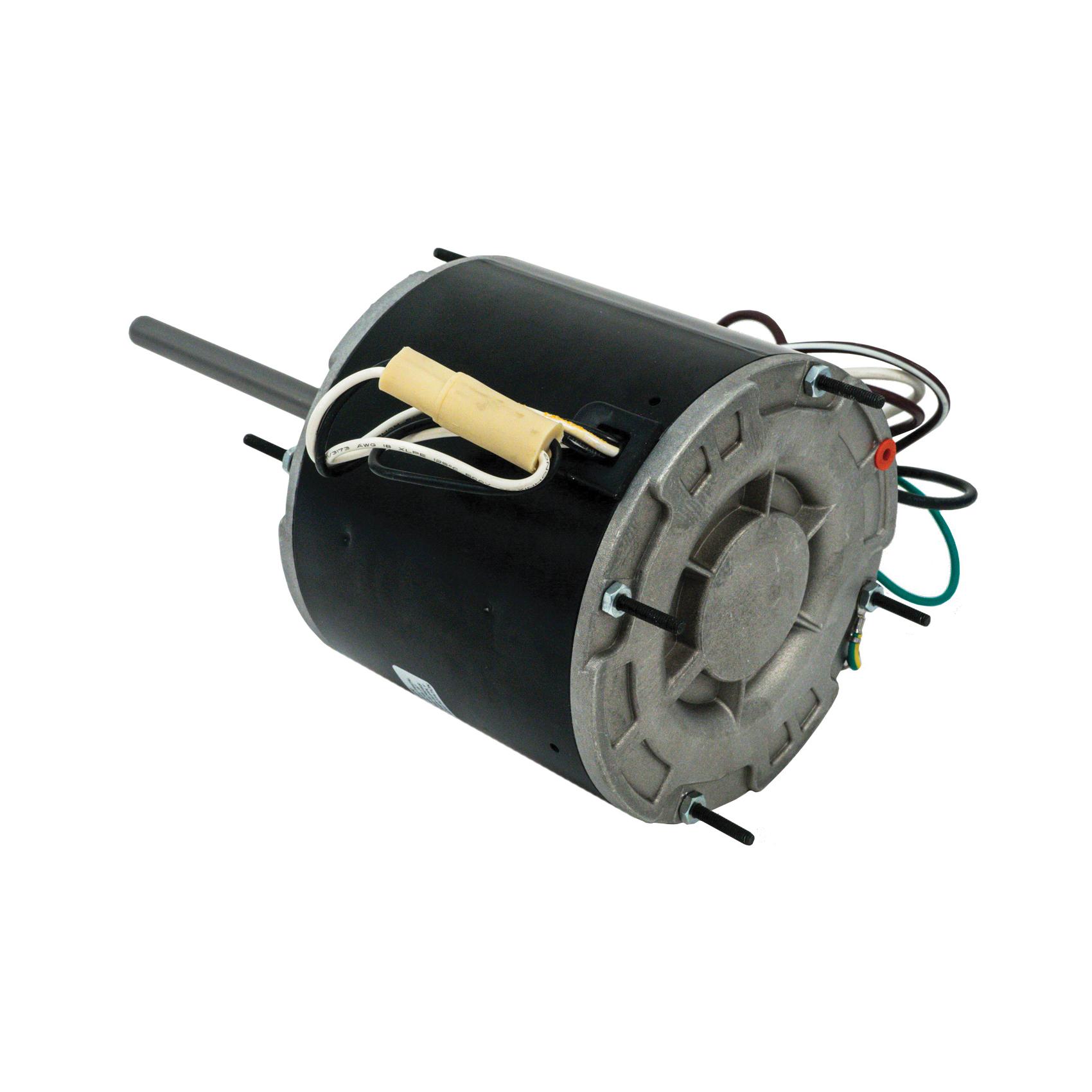 Packard 43735 Condenser Fan Motor, 208 to 230 VAC, 4.6 to 5.3 A, 3/4 hp, 1075 rpm Speed, 1 ph -Phase, 60 Hz, 48 Frame