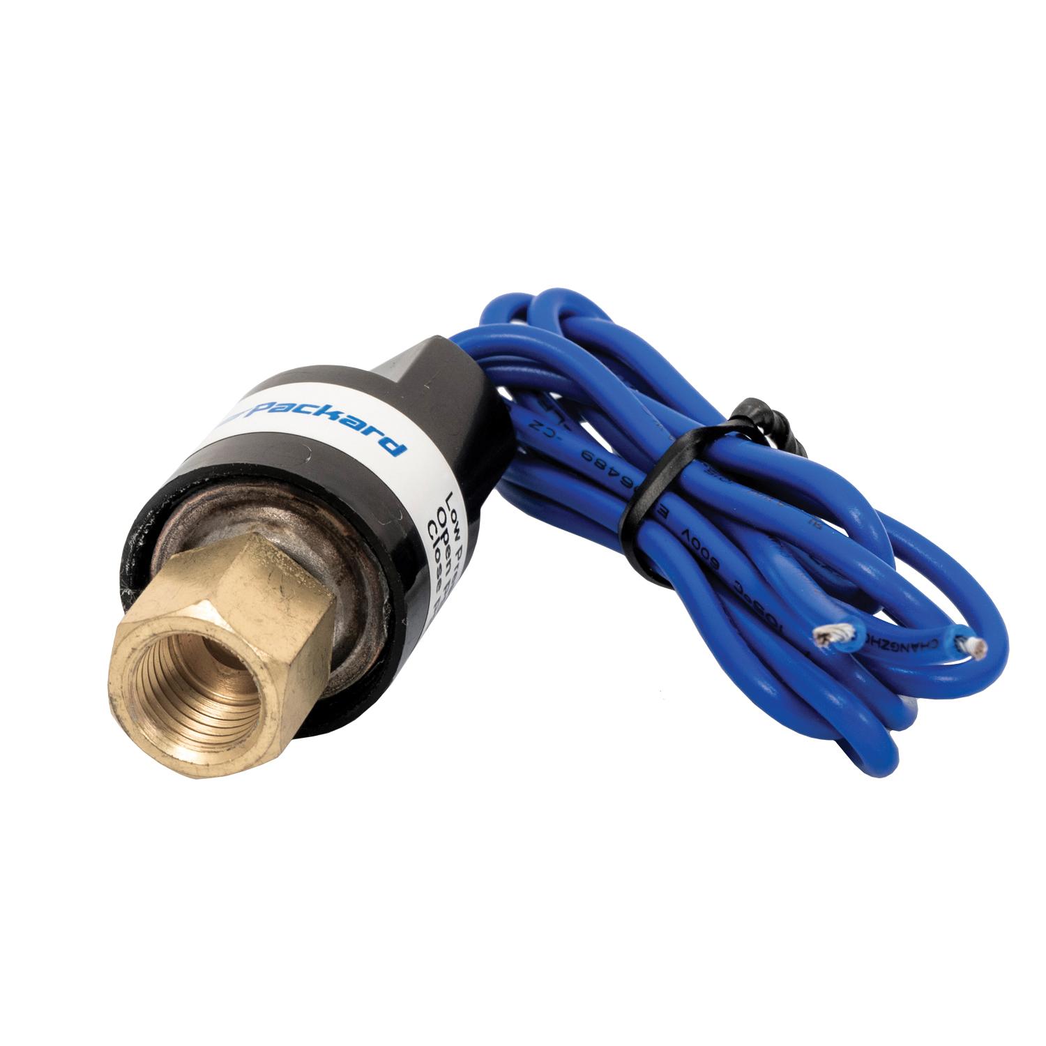 Packard PLP0520 Low-Pressure Control, 24-240 V, 6 A, 650 psi, 1/4 in, Female Flared