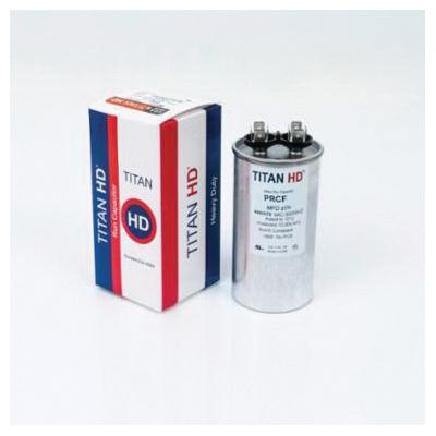 Packard PRCF Series PRCF60A Motor Single Run Capacitor, MFD Rating: 60 uF, 440 VAC, Round, 2 in Dia, 3.88 in H