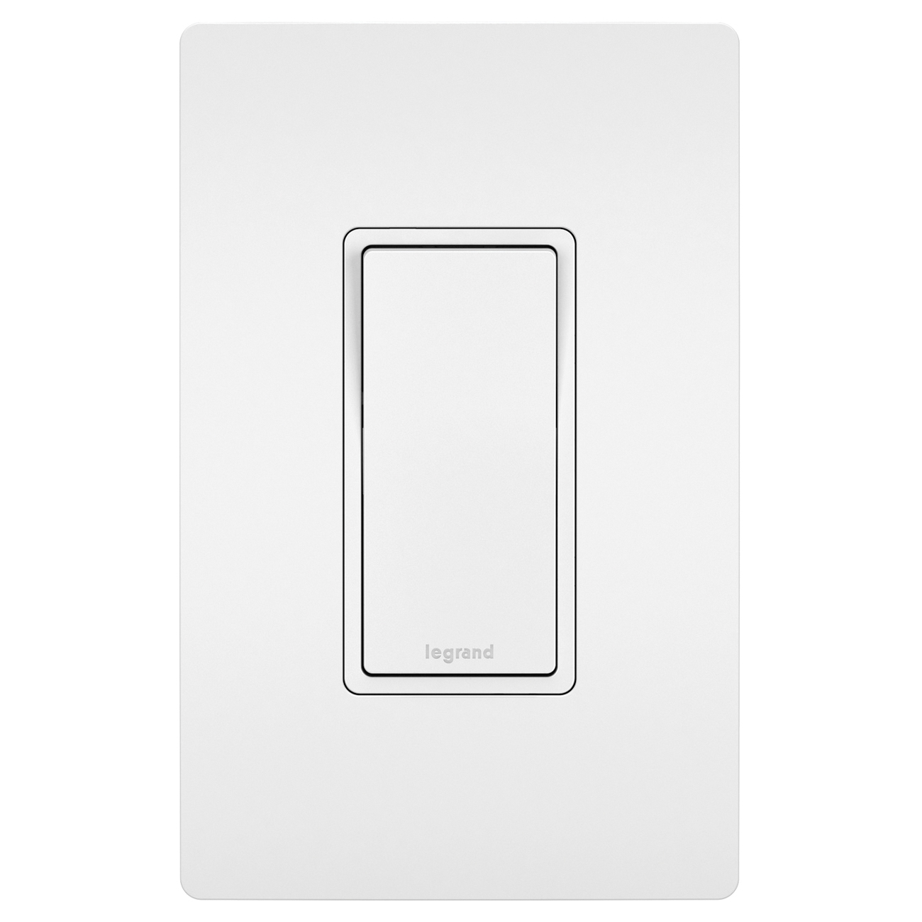 Pass & Seymour TM874W 4-Way Self-Grounding Decorator Switch, 15A, 120/277V, White thumbnail 2