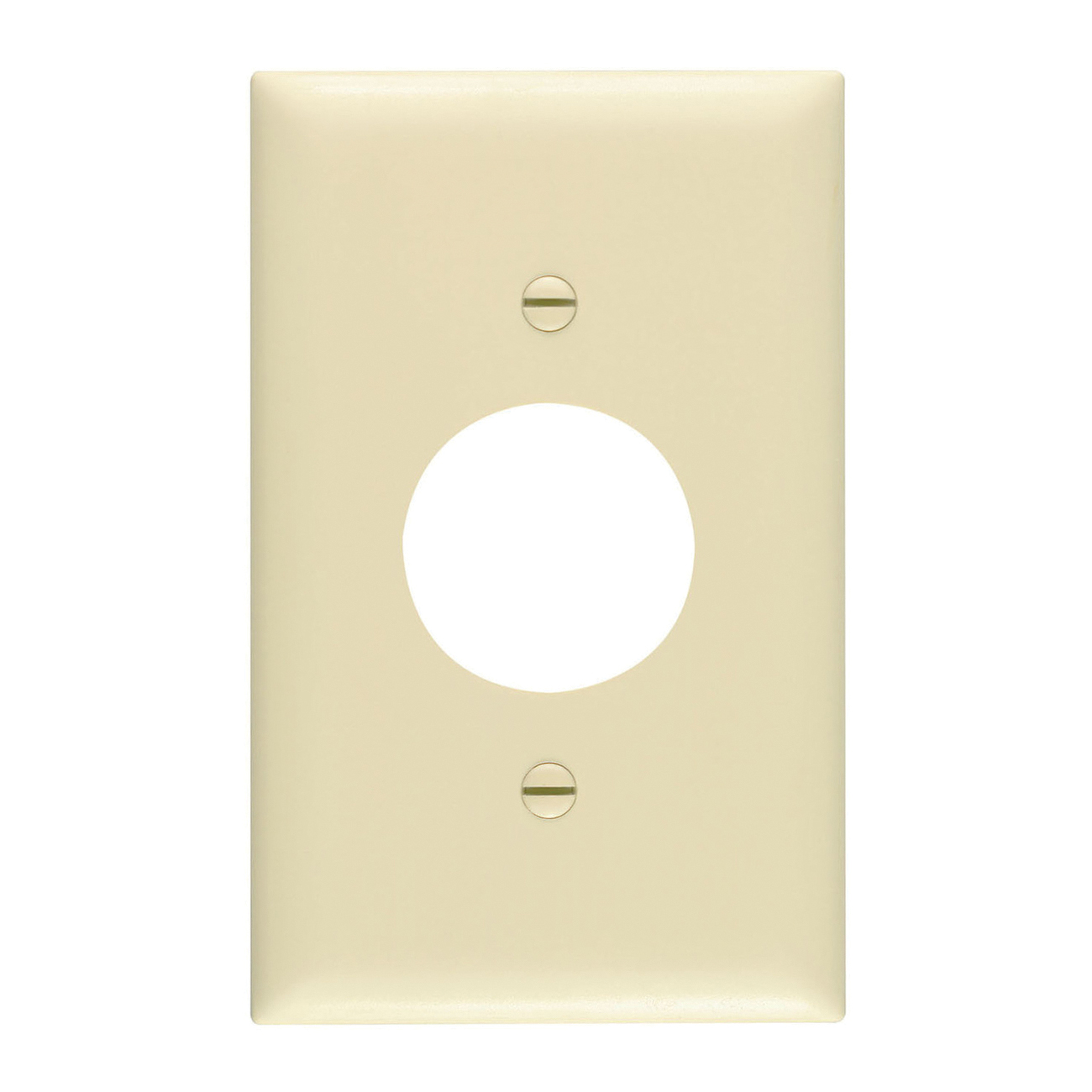 Pass & Seymour® TP7 1-Gang Standard Size Unbreakable Wallplate, 4.6875 inch x 2.9375 inch, Ivory