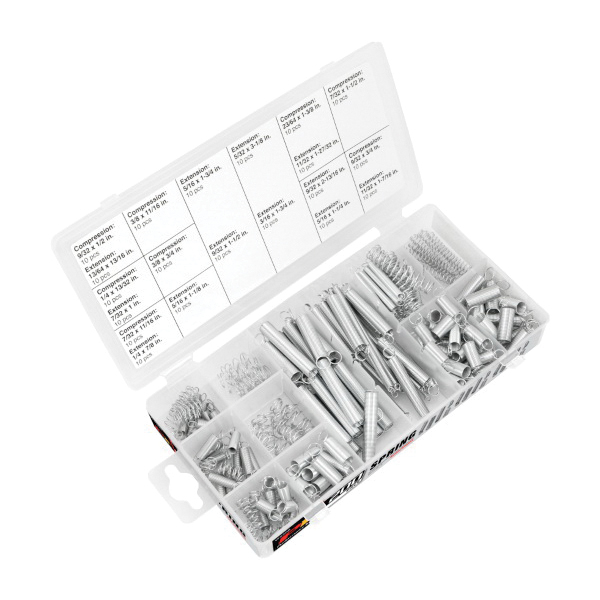 Performance Tool® W5200 Spring Assortment, 20-Sizes, 200-Pieces