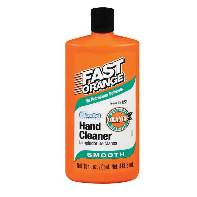 Permatex® Fast Orange® HCP-15 Hand Cleaner, 15 fl-oz, Smooth Squeeze Bottle, Lotion, White, Citrus
