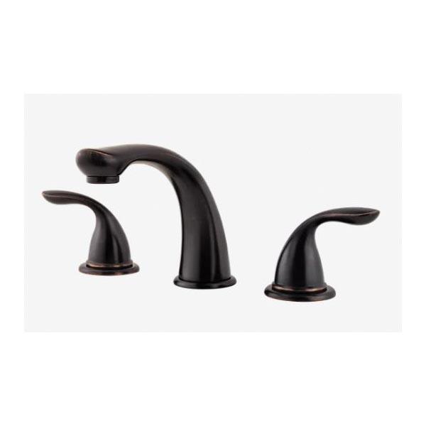 PfISTER® Pfirst 2 Lever Handle 3 Hole Tub Trim Only, Tuscan Bronze